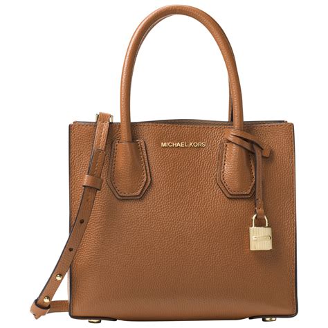 michael michael kors large mercer leather satchel|Michael Kors non leather bags.